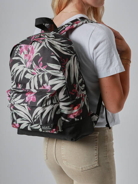 Rugzak 1 Compartiment Roxy Veelkleurig back to school RJBP4897 ander zicht 1